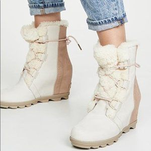 SOREL Joan Of Arctic Wedge II Luxe Shearling Boots